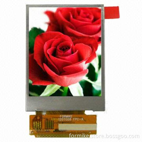 2.0-inch TFT LCD Display with 176 x 220 Pixels Resolution